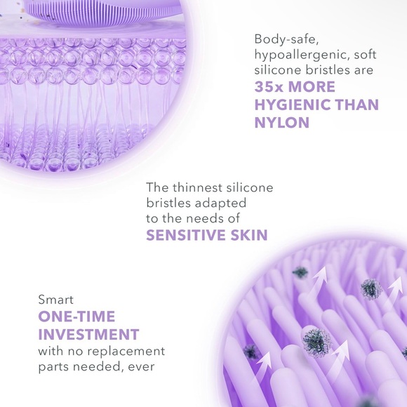 NWOT Foreo Luna 3 Smart Facial Cleansing and Firming Massage Brush - Picture 3 of 7